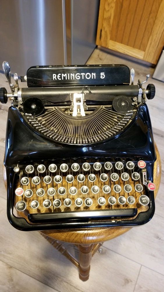 remington portable model 5 typewriter manual