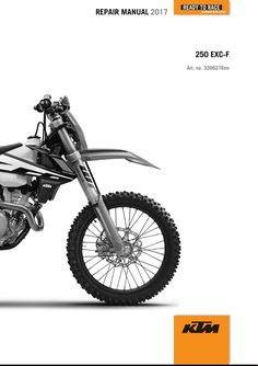 ktm 350 exc-f 2016 repair manual online canada