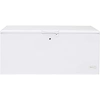 kenmore elite 22 cu ft manual defrost chest freezer white