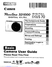 canon ixus 430 user manual