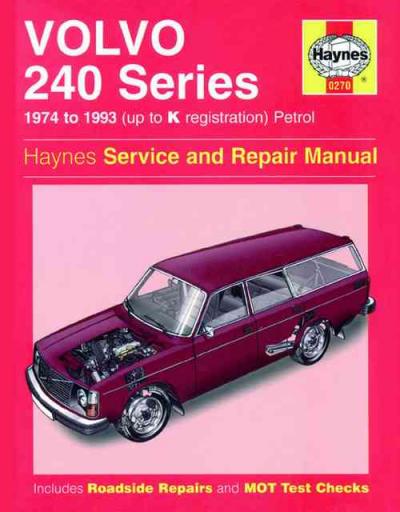 1987 volvo 240 service manual