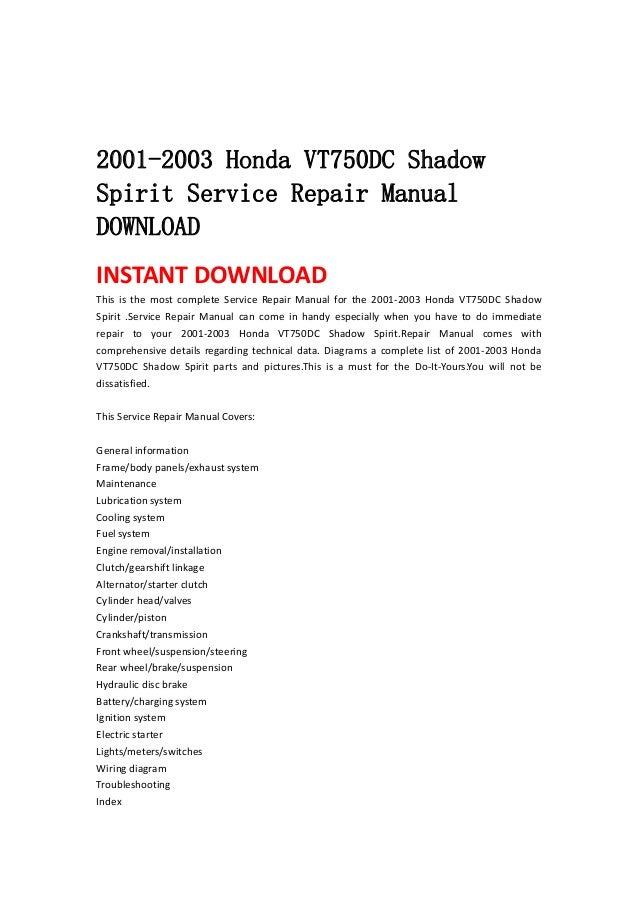 1998 honda shadow 750 owners manual