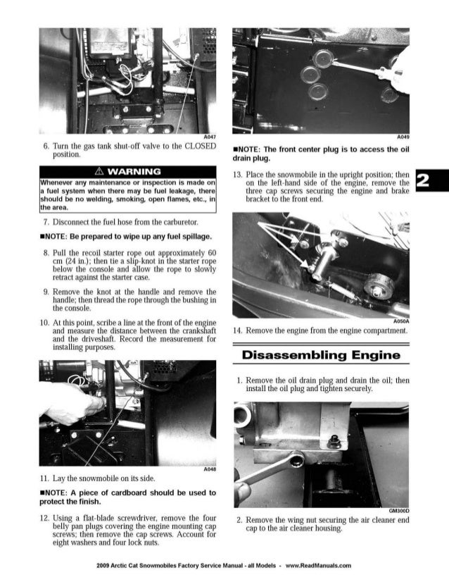 2010 arctic cat bearcat z1 service manual