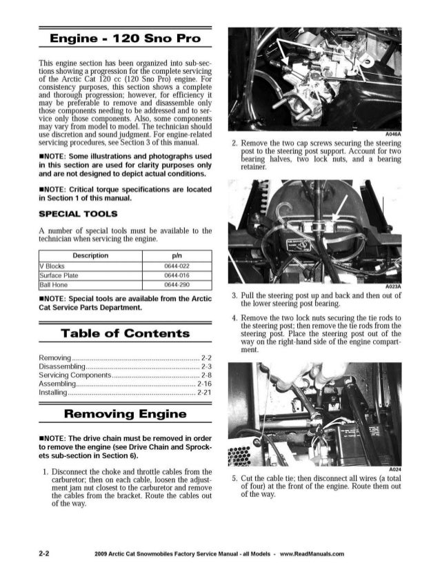 2010 arctic cat bearcat z1 service manual