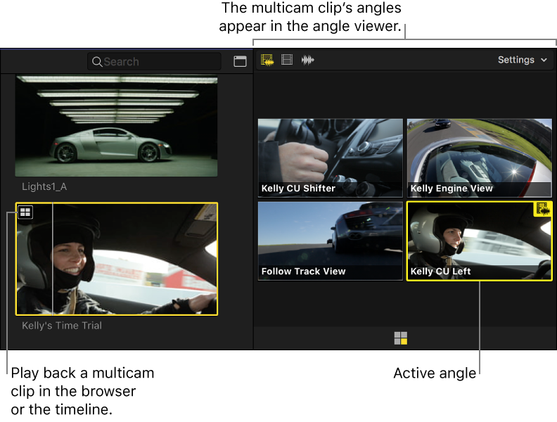 can i manually add clips to multicam clip fcp