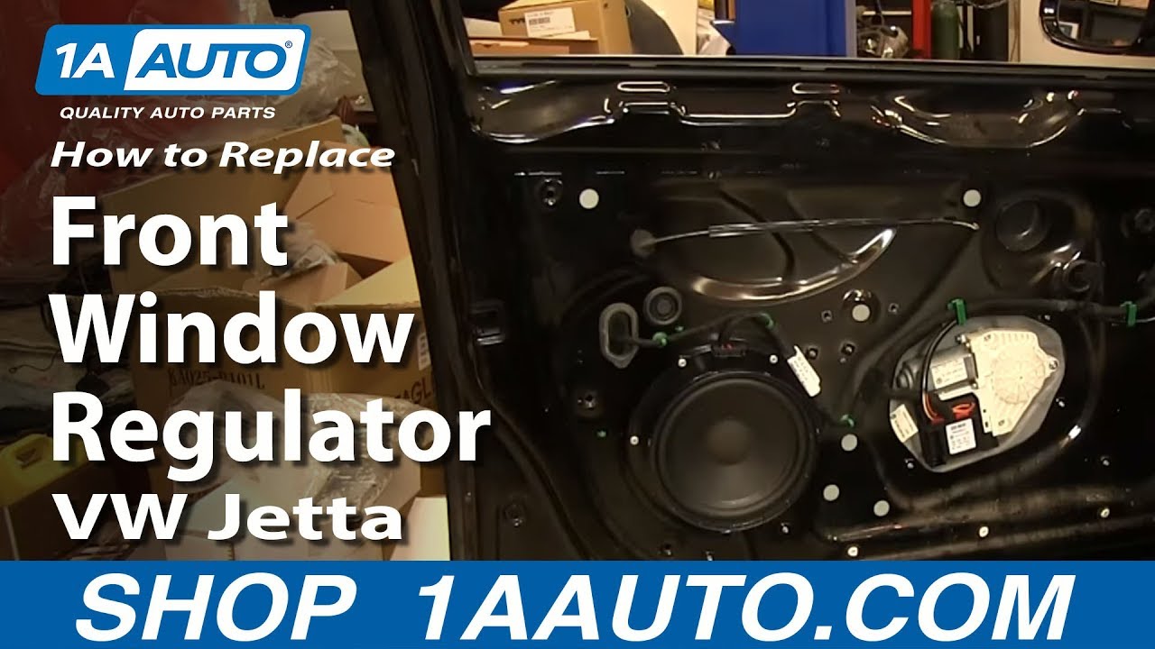 2007 vw jetta manual window regulator installation