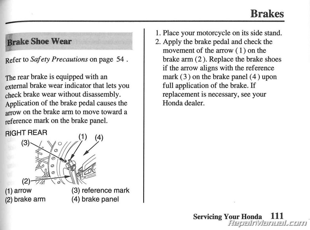 1998 honda shadow 750 owners manual