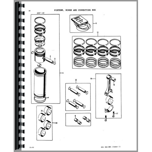 massey-ferguson 165 tractor parts manual