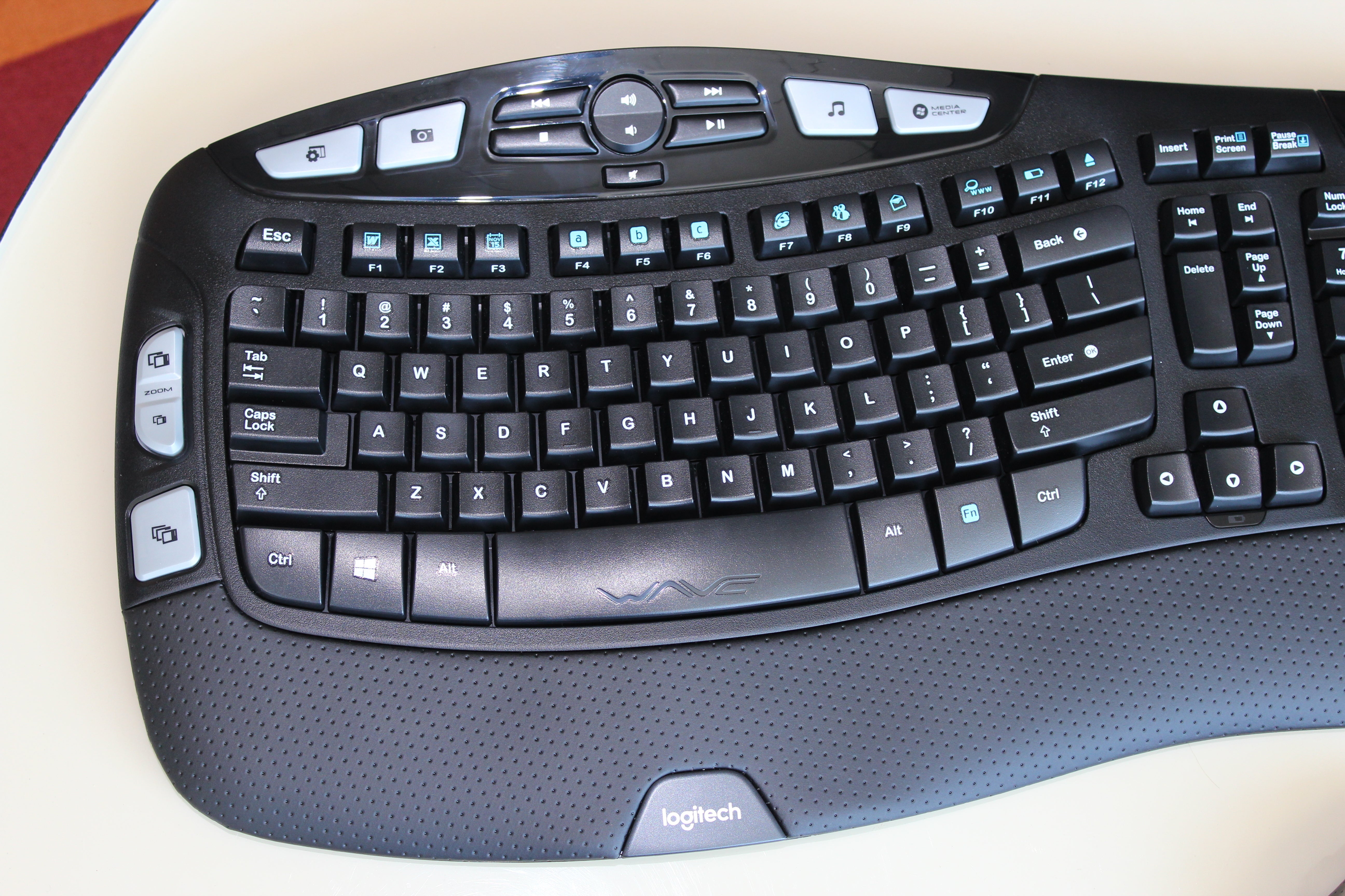 logitech k350 wireless wave keyboard manual