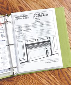 filing system manual receipt warranty