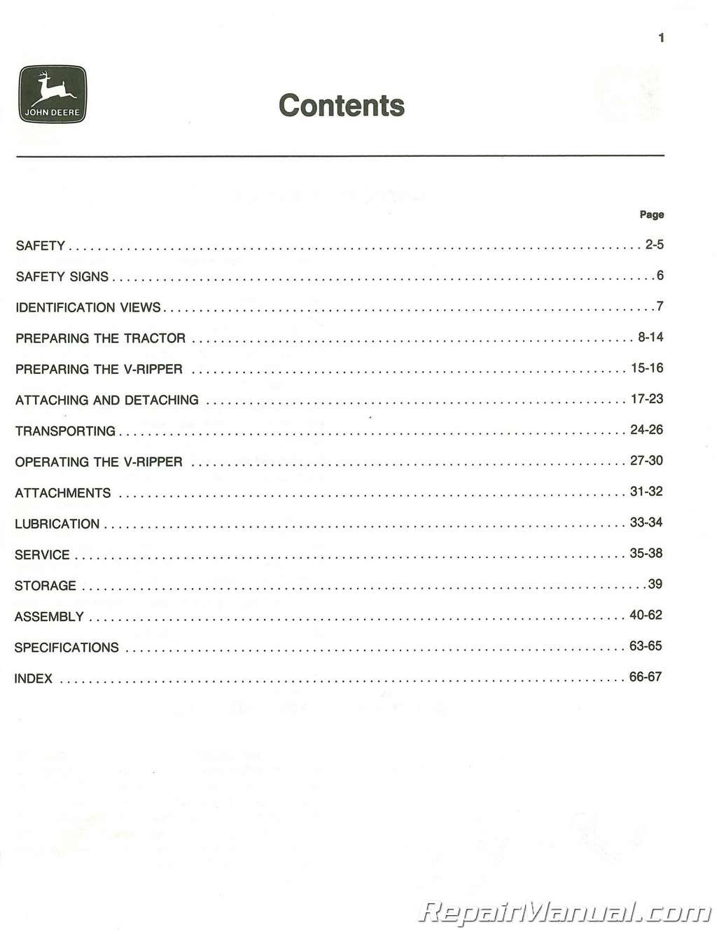 operators manual 1997 john deere 310 d backhoe