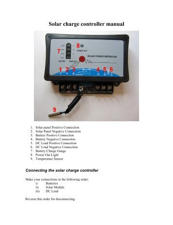 pwm5 solar charge controller manual