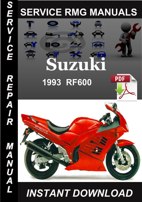 suzuki gsx 600 f 1993 service manual