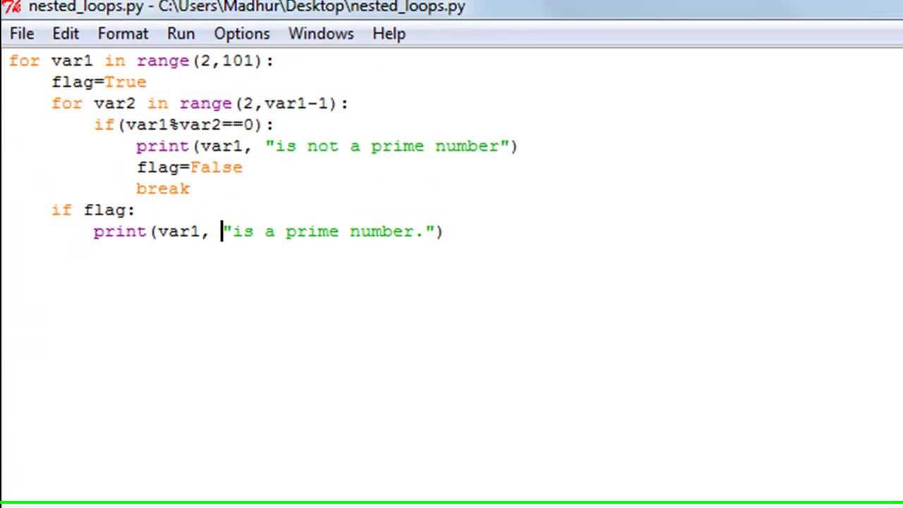 exiting while loop manually in python