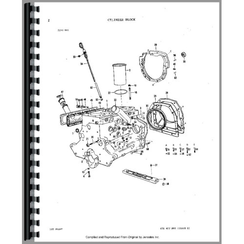 massey-ferguson 165 tractor parts manual