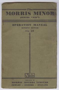 morris minor operation manual scan