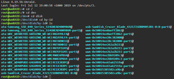 manually changing the ip unraid