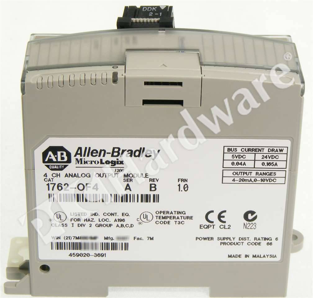 allen bradley 1762-of4 manual