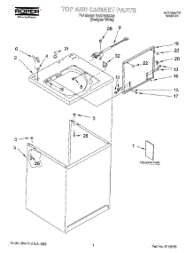 whirlpool roper washer repair manual