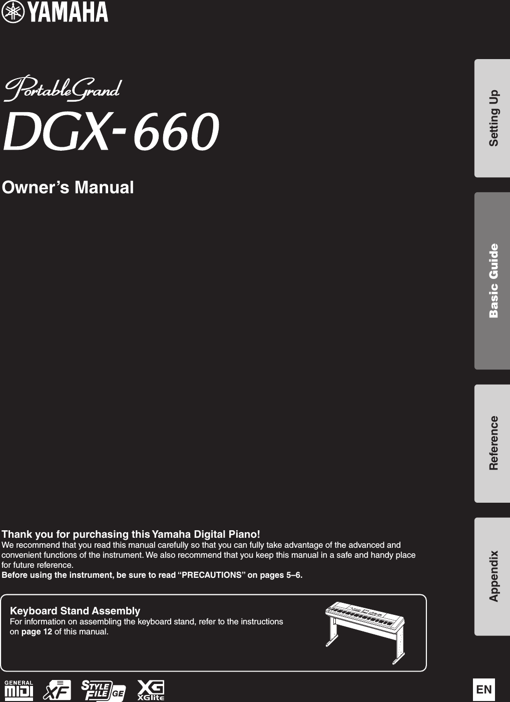 yamaha dgx 200 user manual