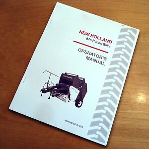 new holland 846 baler manual