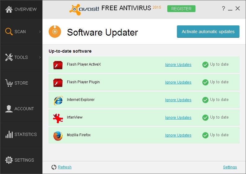 avast free antivirus manual update file