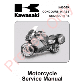 clymer motorcycle manuals concours 14