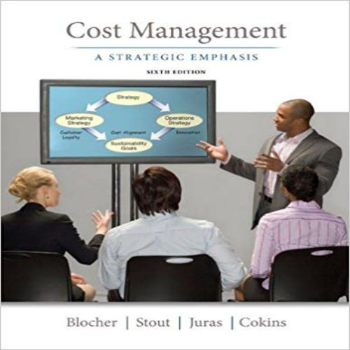 cost accounting a managerial emphasis 6th edition solution manual