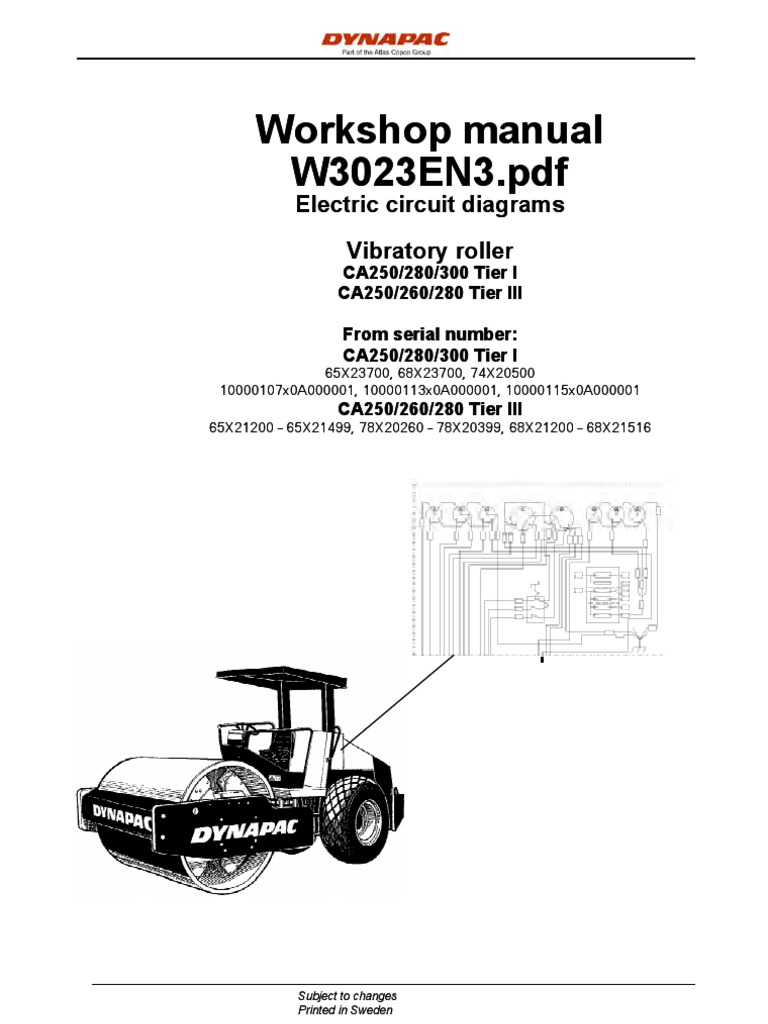 dynapac manual ca 260 e