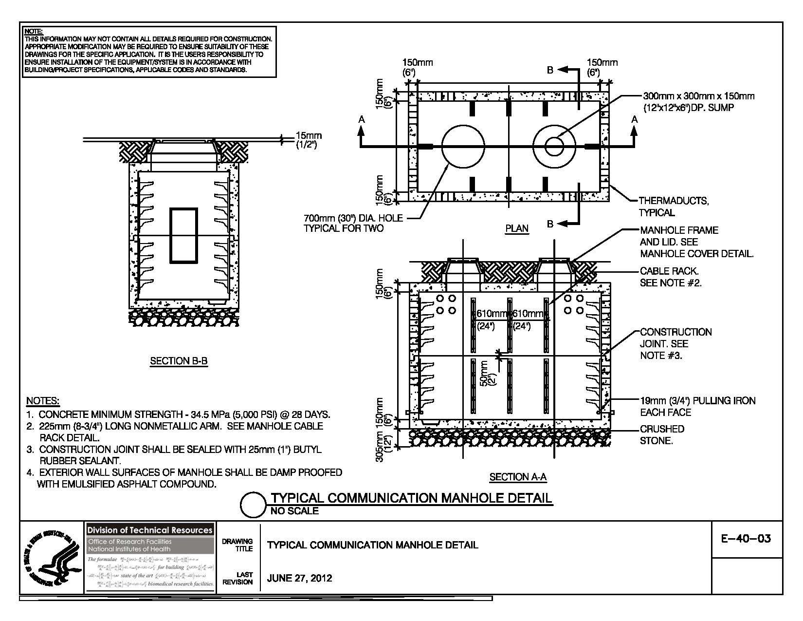 sewage system standard practice manual