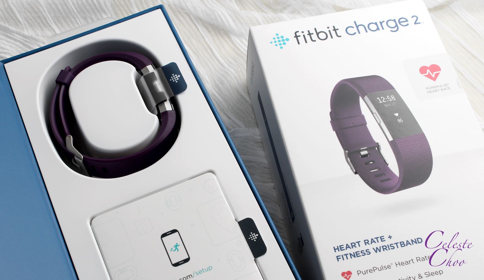 fitbit charge hr manual set time