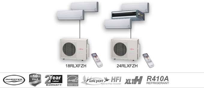 fujitsu heat pump halcyon manual