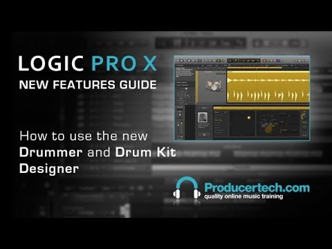 logic pro x drummer manual