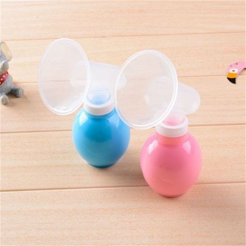 manual silicone breast pump suction