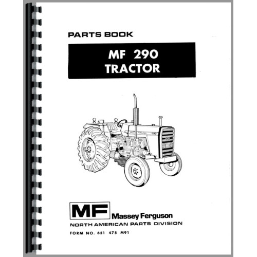 massey-ferguson 165 tractor parts manual