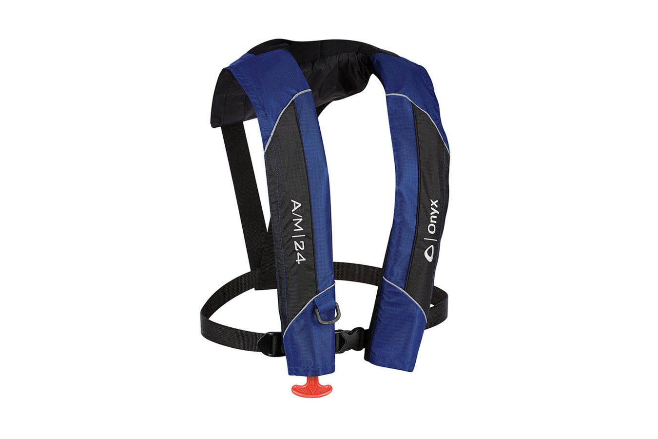 nautilus manual inflatable pfd life jacket