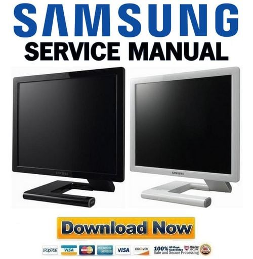 samsung syncmaster p2770hd service manual