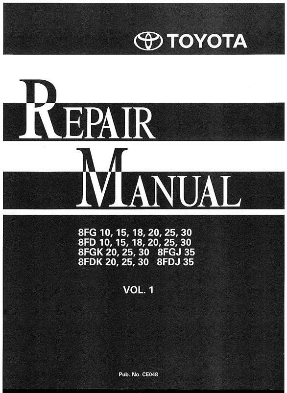 toyota 25 forklift operators manual