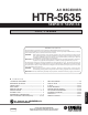 yamaha htr 5630 receiver manual